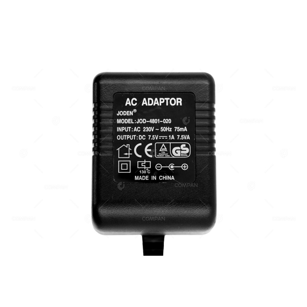 JOD-4801-020  JODEN AC ADAPTER 7.5V 1A 7.5W FOR NETGEAR